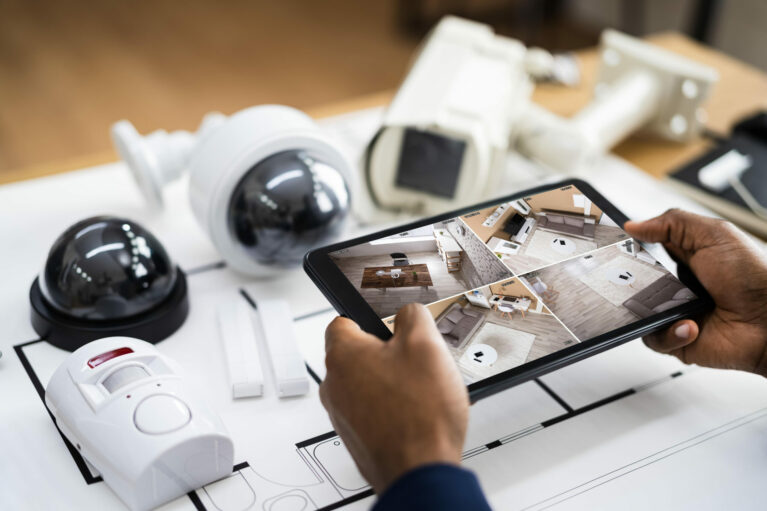 security camera, surveillance, installing cctv