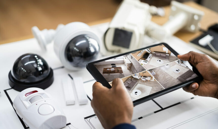 security camera, surveillance, installing cctv